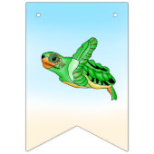 Es ist ein Junge | Unter der Sea Baby Shower perso Wimpelkette (Erste Fahne)