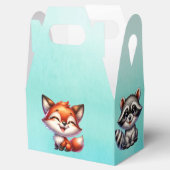 Es ist ein Junge | Woodland Creatures Babydusche Geschenkschachtel (Geöffnet)