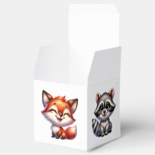 Es ist ein Junge   Woodland Creatures Babydusche Geschenkschachtel