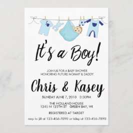 Es ist ein Junge zu träumen Einladung