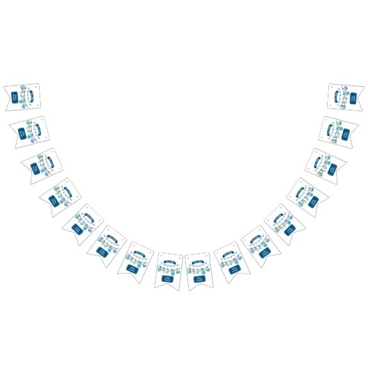 Es ist ein Jungen-Baby-Duschbanner Wimpelkette (Alle)