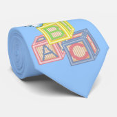 Es ist ein Jungen-Blau-Häschen Krawatte (Gerollt)