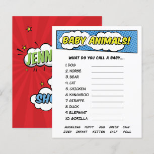 Es ist ein Jungen Comic- Buch Superhelden Baby-Tie