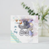 Es ist ein Jungenbaby (Stehend Vorderseite)