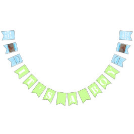 Es ist ein Jungs-Banner Wimpelkette