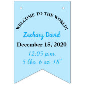 Es ist ein Jungs-Banner Wimpelkette (Dritte Fahne)