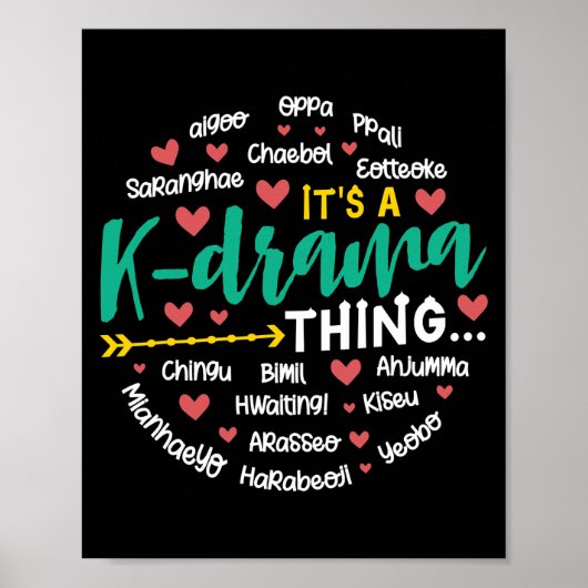 Es ist ein K Drama Thing K Dramas koreanischen Dra Poster (Vorne)