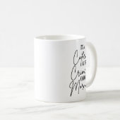 Es ist ein Kaffee & wahre Verbrechen Kinda Morgen Kaffeetasse (VorderseiteRechts)