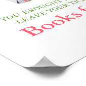 Es ist ein kaltes Outside Winter Girl Book für Bab Poster (Ecke)