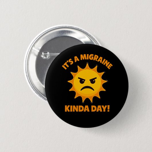 Es ist ein Kinda-Migrationstag Button (Vorne & Hinten)