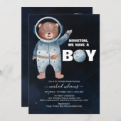 Es ist ein Kinderspielplatz mit Babydusche Einladung (Vorne/Hinten)