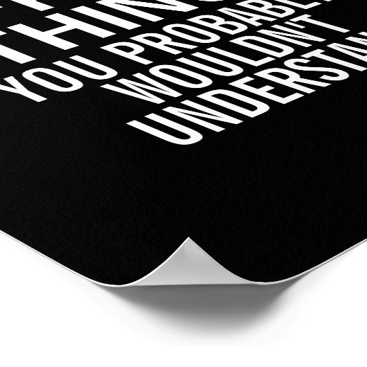 Es ist ein KPOP Ding Poster (Ecke)