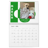 Es ist ein Labrador Welt 12 Monate Kalender (Mär 2026)