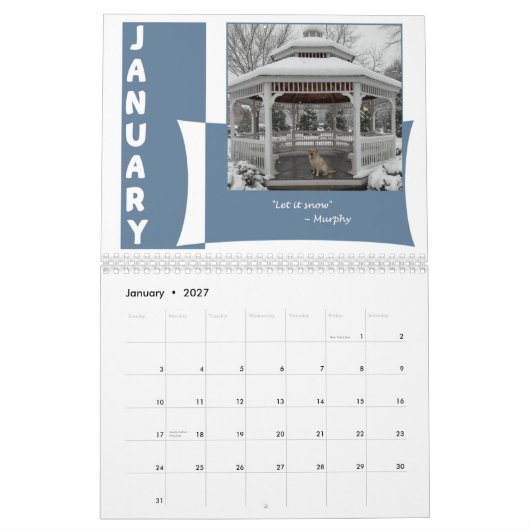 Es ist ein Labrador Welt 12 Monate Kalender (Jan 2027)