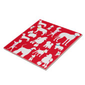 Es ist ein Leben für Hunde Fliese (Seite)