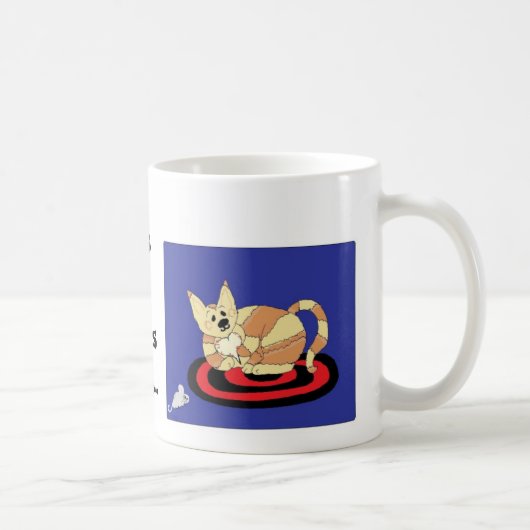 Es ist ein Leben für Katzen Kaffeetasse (Rechts)