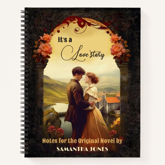 Es ist ein Liebe-Romantik-Roman Notizblock (Vorderseite)