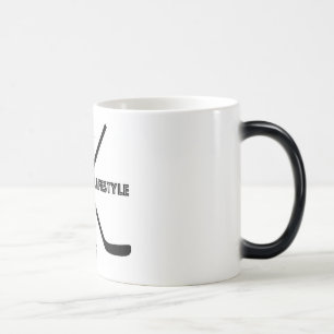 Es ist ein Lifestyle Hockey Becher Verwandlungstasse