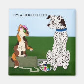 ES"IST EIN LINKS HUND MAGNET (Vorne)