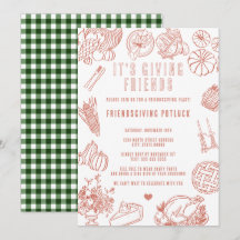 Es ist ein lockeres Freunde-Dankeschön-Potluck für