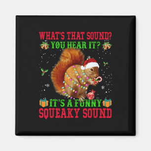 Es ist ein lustiger quietschender Weihnachts-Sound Magnet