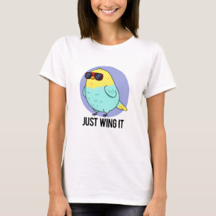 Es ist ein lustiger Vogelpuffer T-Shirt