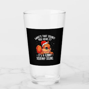 Es ist ein lustiges Squeaky-Geräusch Glas