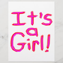 Es ist ein Mädchen!