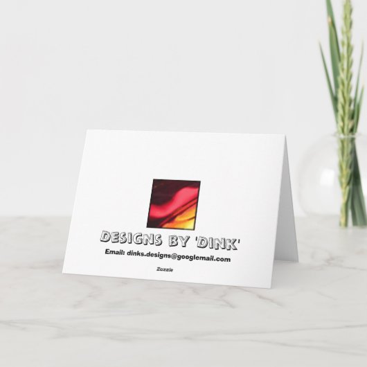 Es ist ein Mädchen! Ankündigung (Rückseite)