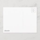 Es ist ein Mädchen! Ankündigungspostkarte (Rückseite)