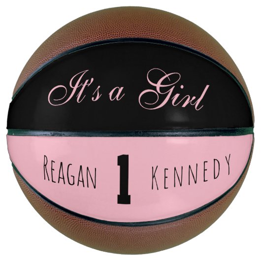 Es ist ein Mädchen Basketball (Vorderseite)