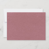 Es ist ein Mädchen! Briefmarken Ankündigung (Rückseite)