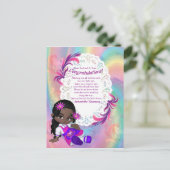 Es ist ein Mädchen - ein Süsse-Pie Postkarte (Stehend Vorderseite)