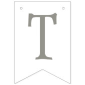 Es ist ein Mädchen! Floral Elephant Baby Dusche Wimpelkette (Dritte Fahne)