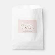 Es ist ein Mädchen Foliage Rosé Baby Shower