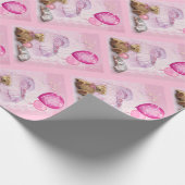 Es ist ein Mädchen! Geschenkpapier (Ecke)