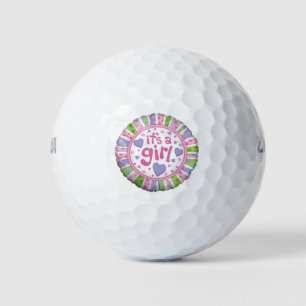Es ist ein Mädchen Golfball