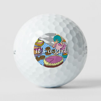 es ist ein Mädchen Golfbälle von dalDesignNZ