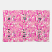 Es ist ein Mädchen! Handtuch (Horizontal)