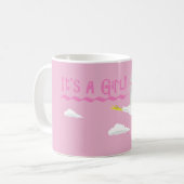 Es ist ein Mädchen! Kaffeetasse (Vorderseite Links)