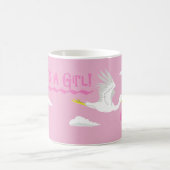 Es ist ein Mädchen! Kaffeetasse (Mittel)