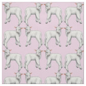 Es ist ein Mädchen-kleines Baby-Lamm-Gewebe Stoff (Muster)