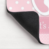 Es ist ein Mädchen Mousepad (Ecke)