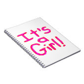 Es ist ein Mädchen! Notizblock (Rechte Seite)