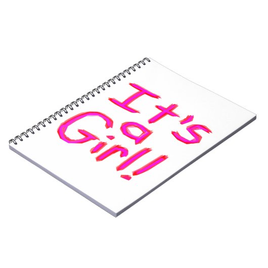 Es ist ein Mädchen! Notizblock (Linke Seite)