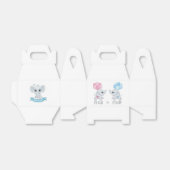 Es ist ein Mädchen oder es ist eine Junge Gender R Geschenkschachtel (Ungefaltet)