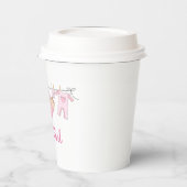 Es ist ein Mädchen Pappbecher (Links)