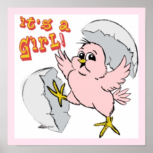 Es ist ein Mädchen! Poster (Vorne)