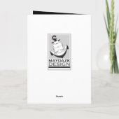 Es ist ein Mädchen! (Rosa Delphincoon) Ankündigung (Rückseite)