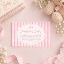 Es ist ein Mädchen Rosa Schleife Baby Shower Büche